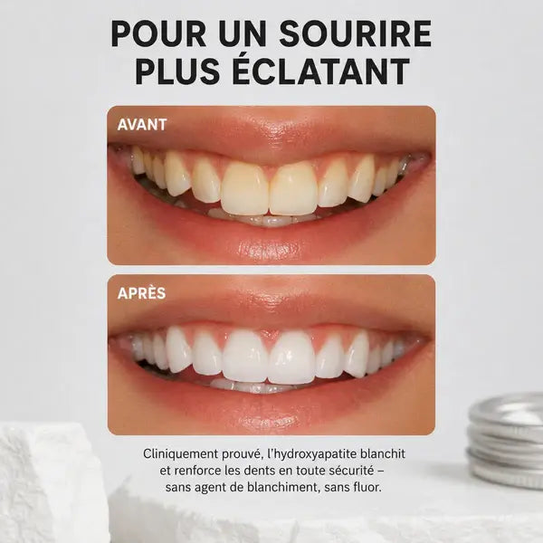 KOJEK Comprimés de dentifrice à 5 % d'hydroxyapatite